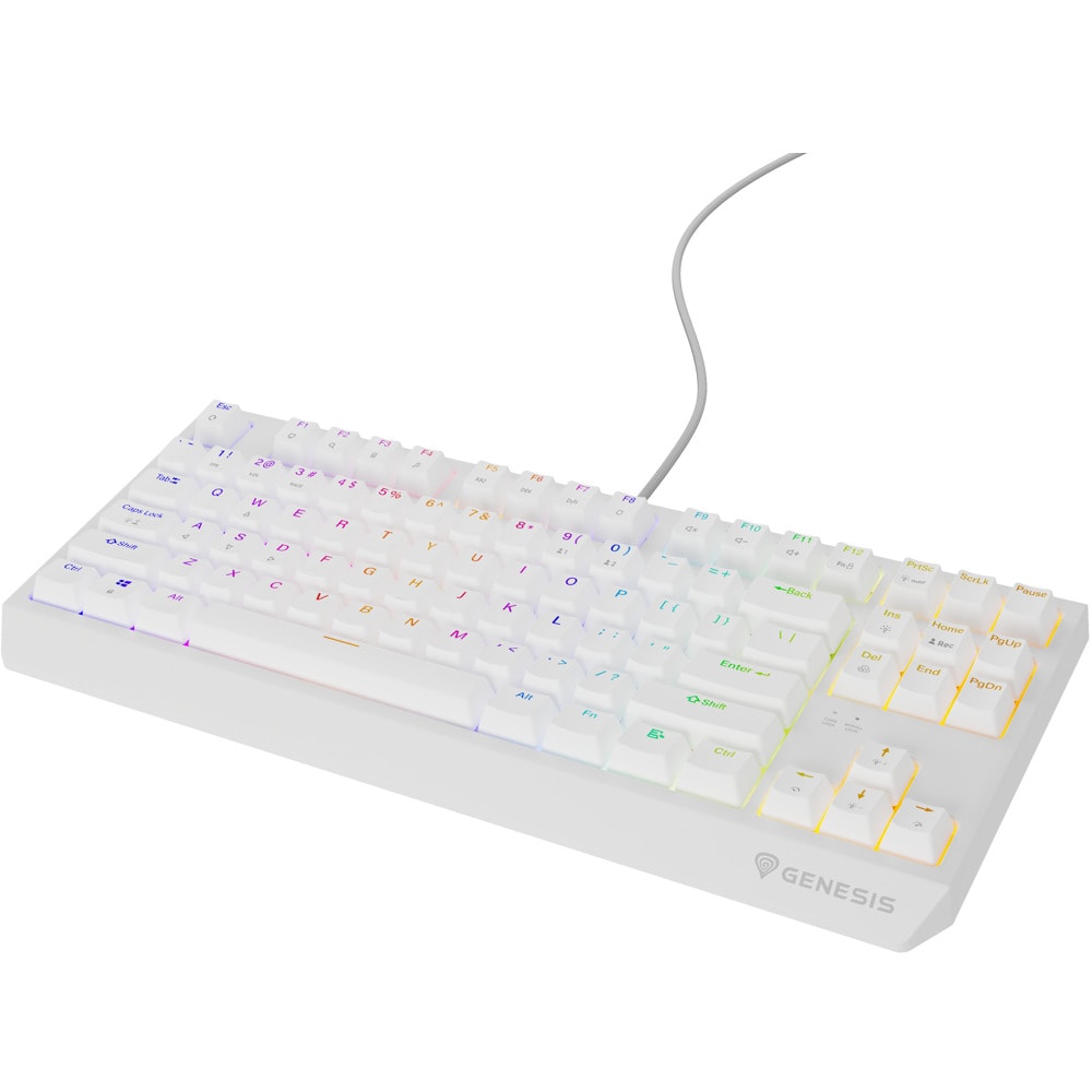 Клавиатура Genesis Thor 230 TKL White (NKG-2080)