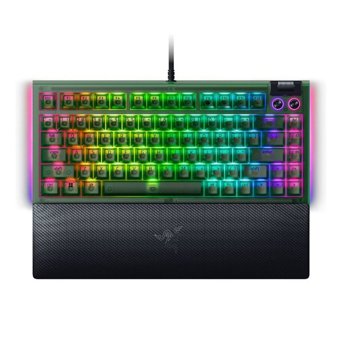 Клавиатура Razer BlackWidow V4 75% Phantom Green Edition