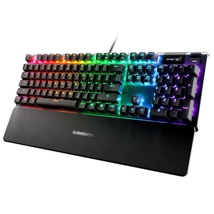 Клавиатура SteelSeries Apex 5 Hybrid Mechanical Blue Switch