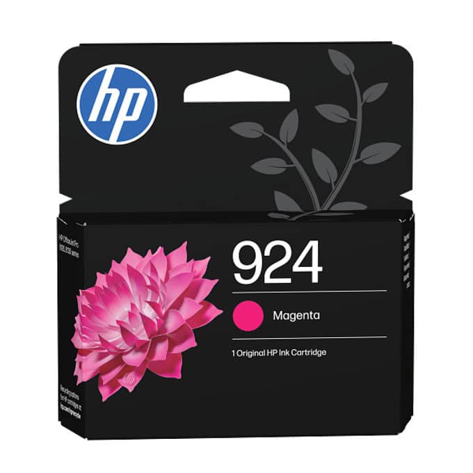 Касета HP OfficeJet Pro 8120e; 8130e; 8135e; 8125; 8128; 8134; 8135; 8138; 8139/All-in-One Printer 4K0U4NE - Magenta - (4K0U4NE) - HP 924 - заб.: 400 брой копия