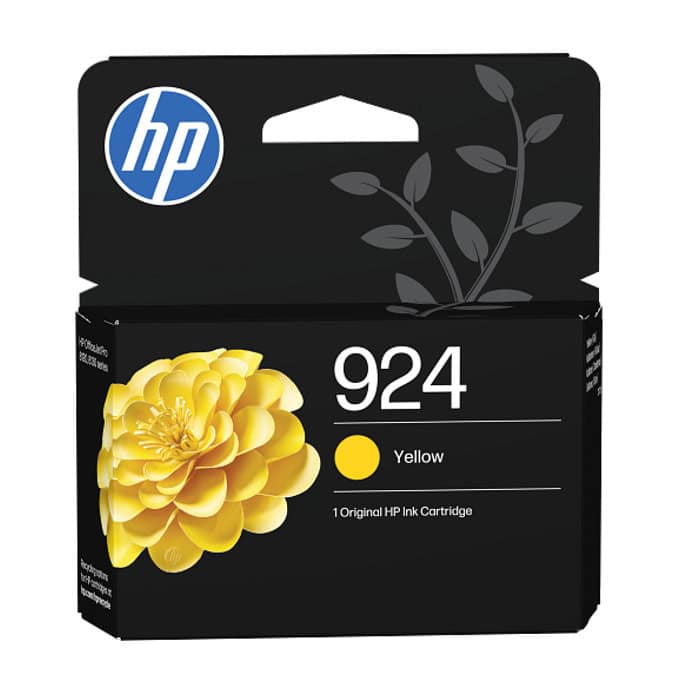 Касета HP OfficeJet Pro 8120e; 8130e; 8135e; 8125; 8128; 8134; 8135; 8138; 8139/All-in-One Printer 4K0U5NE - Yellow - (4K0U5NE) - HP 924 - заб.: 400 брой копия