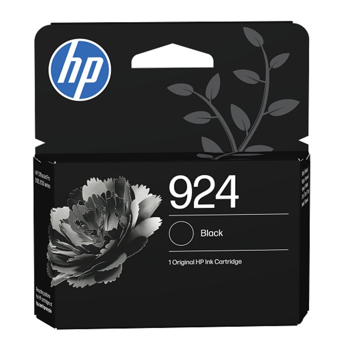 Касета HP OfficeJet Pro 8120e; 8130e; 8135e; 8125; 8128; 8134; 8135; 8138; 8139/All-in-One Printer 4K0U6NE - Black - (4K0U6NE) - HP 924 - заб.: 500 брой копия
