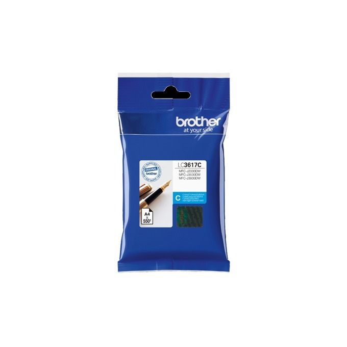 Касета за BROTHER MFC-J2330DW/J3530DW/J3930DW - Cyan - P№ LC-3617C - заб.: 550k