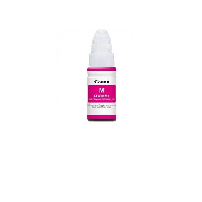 Мастило CANON PIXMA G1400/G2400/G3400 - Magenta 70ml - GI-490M - Заб.: 7000p