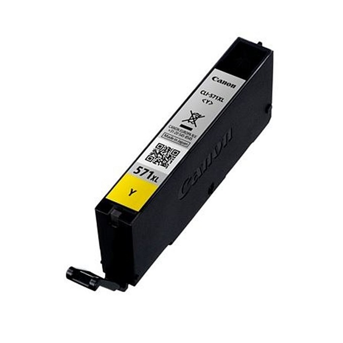 Касета за CANON PIXMA MG-Serie 5700/5750/5751/5752/5753/6800/6850/6851/6852/6853/7700/7750/7751/7752/7753/ TS-Serie 5055/6052/5050/5051/5052/6050/6051/8050/8051/8052/8053/9050/9051/9052/9055 - Yellow - 0334C001AA P№ CLI-571XLY - заб: 700k