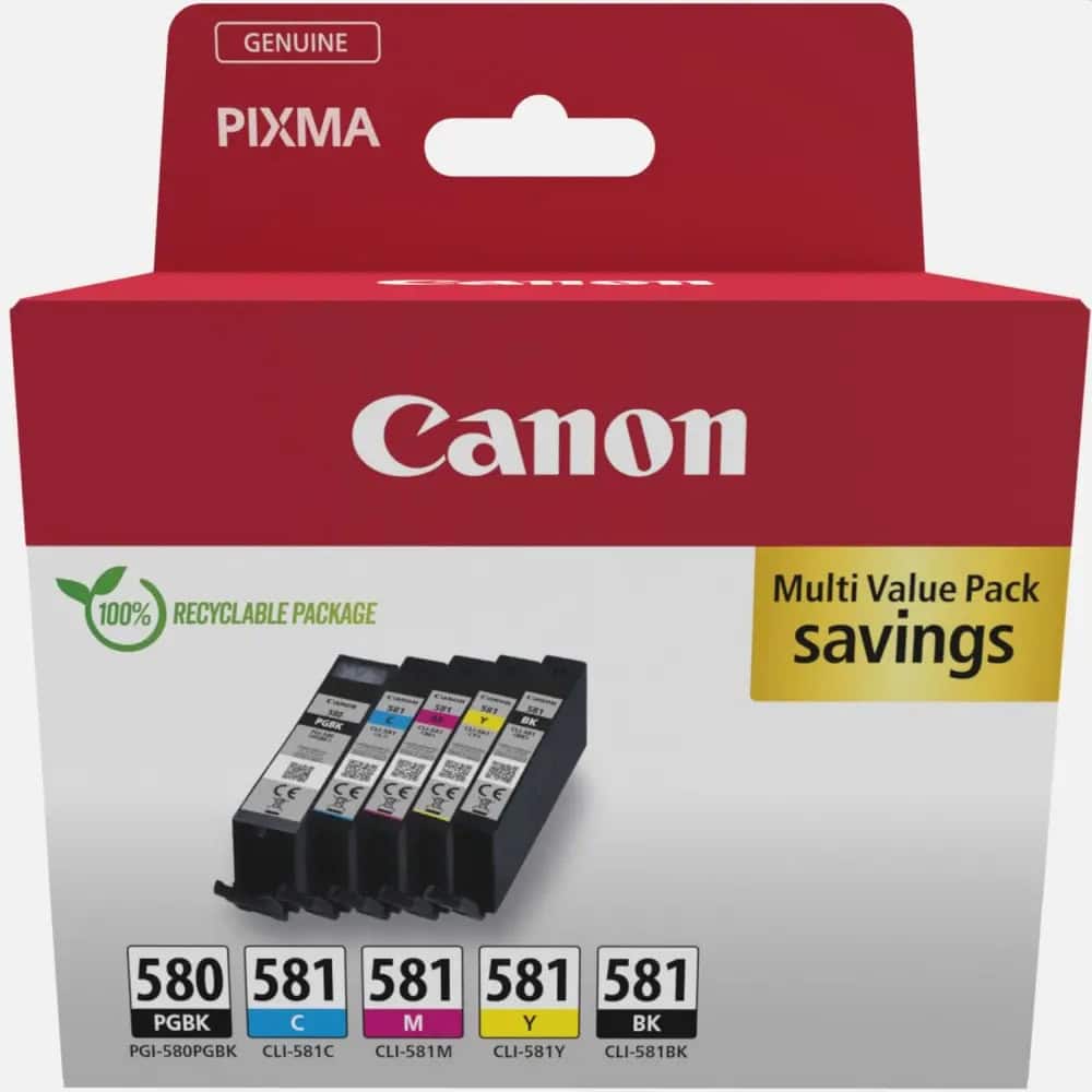 Касета за Canon Pixma TR7550/TR8550/TS6150/TS6151/TS8150/TS8151/TS8152/TS9150/TS9155/TS9551C/TS6250/TS8250/TS8251/TS8252/TS705/TS8350/TS8352/TS6351a/TS8352a/TS9551ca/TS6251/TS6350 - C/M/Y/BK - 2078C007AA - Canon - Оригинален