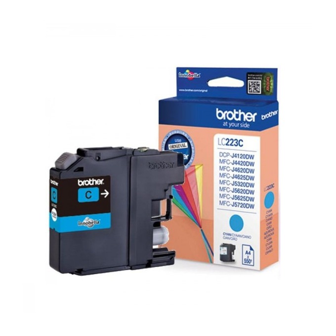 Касета за BROTHER MFC J4420DW/J4620DW/J5320DW/J5620DW/J5720DW - Cyan - LC223C - Заб.: 550k