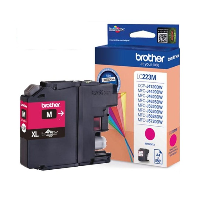 Касета за BROTHER MFC J4420DW/J4620DW/J5320DW/J5620DW/J5720DW - Magenta - LC223M - Заб.: 550k