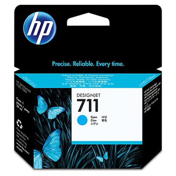 Касета за HP Designjet T120 / T520 ePrinter series - Cyan - (711) - P№ CZ130A - Заб.: 29ml