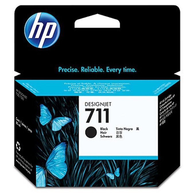 Касета за HP Designjet T120 / T520 ePrinter series - Black - (711) - P№ CZ133A - Заб.: 80ml