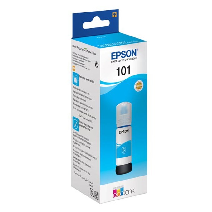 Мастило за Epson L4150/L4160/L6160/L6170/L6190 WiFi MFP - Cyan - P№ C13T03V24A - 70ml - 6 000k