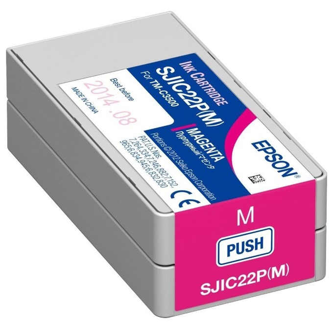 Касета за Epson Colorworks C3500 - Magenta - P№ C33S020603 - Заб.: 32.5 ml