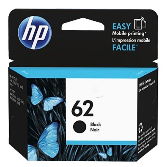 Касета за HP 62 - C2P06AE - Black - заб.: 200 брой копия
