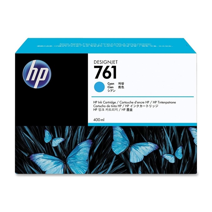 Мастило за HP DesignJet T7100 - Cyan - 761 - P№ CM994A