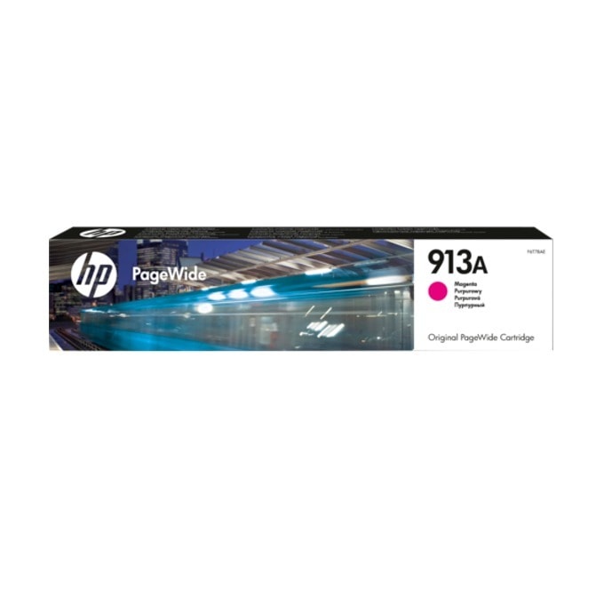 Касета за HP PageWide 352/377/Pro 452/477/P57750/P55250 - Magenta - 913A - P№ F6T78AE - заб.: 3000 брой копия