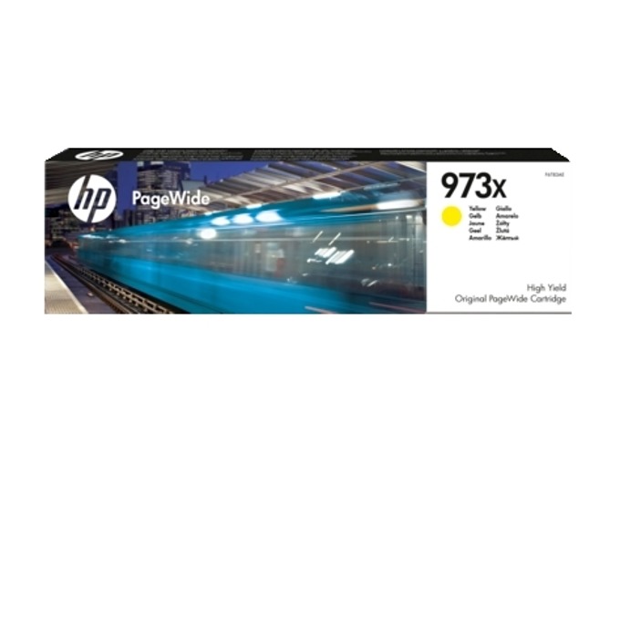 Касета за HP PageWide Pro 452/477/P57750/P55250 - Yellow - 973X - P№ F6T83AE - заб.: 7 000 брой копия