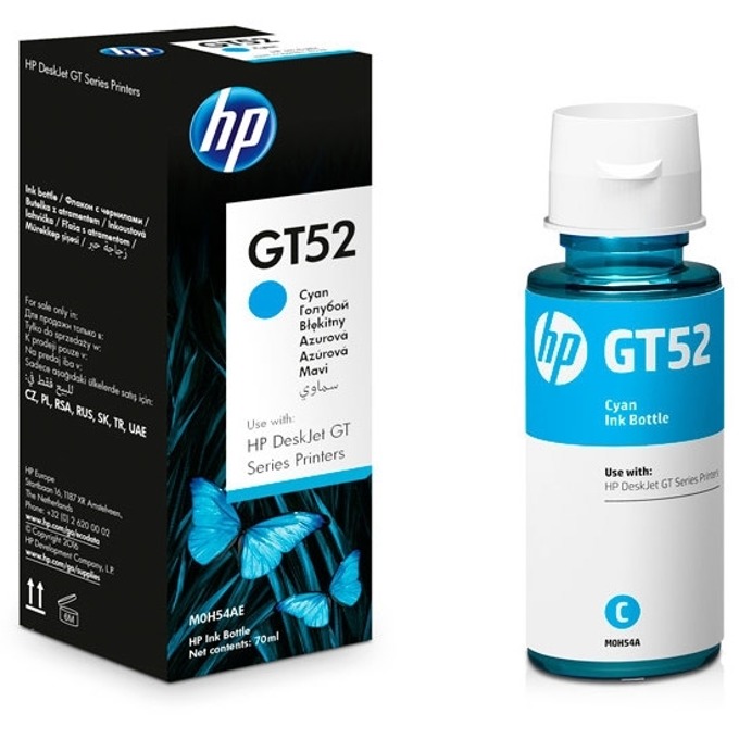 Касета за HP DeskJet GT series - Cyan - GT52 P№ M0H54AE
