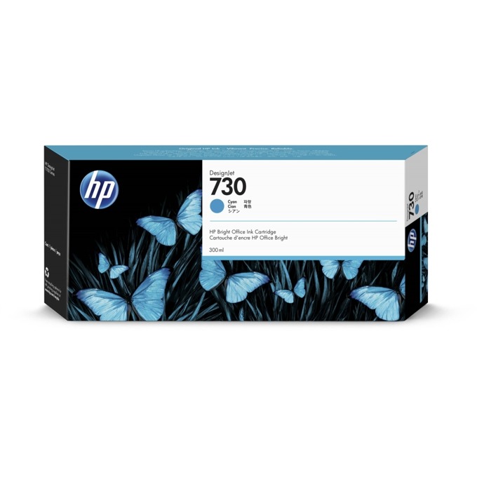 Мастило за HP DesignJet T1700 - P2V68A - Cyan - 300ml