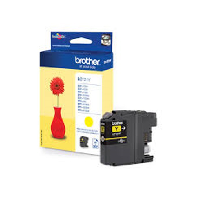 Касета за BROTHER MFC-J470DW/DCP-J552DW - Yellow - P№LC121Y - заб.: 300k