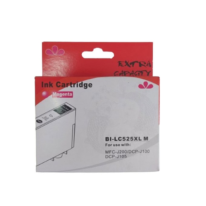 Касета за Brother DCP J100/J105/J200 - Magenta - LC-525XLM - BI-LC525XLM - Neomax - Неоригинална