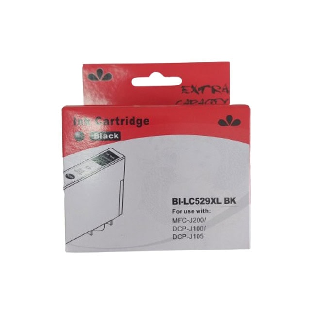 Касета за Brother DCP J100/J105/J200 - Black - LC-529XLBK - BI-LC529XLBK - Neomax - Неоригинална