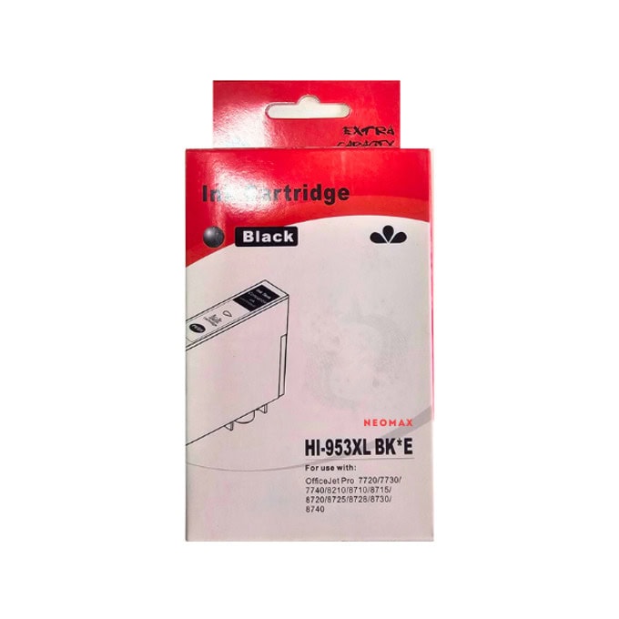 Касета за HP Officejet 8702 AIO/Pro 8210/8211/8218/8700 Series - Black - 953XL - HI-953XLBK - Neomax - Неоригинална
