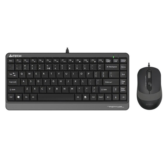 Комплект клавиатура и мишка A4tech Fstyler F1010