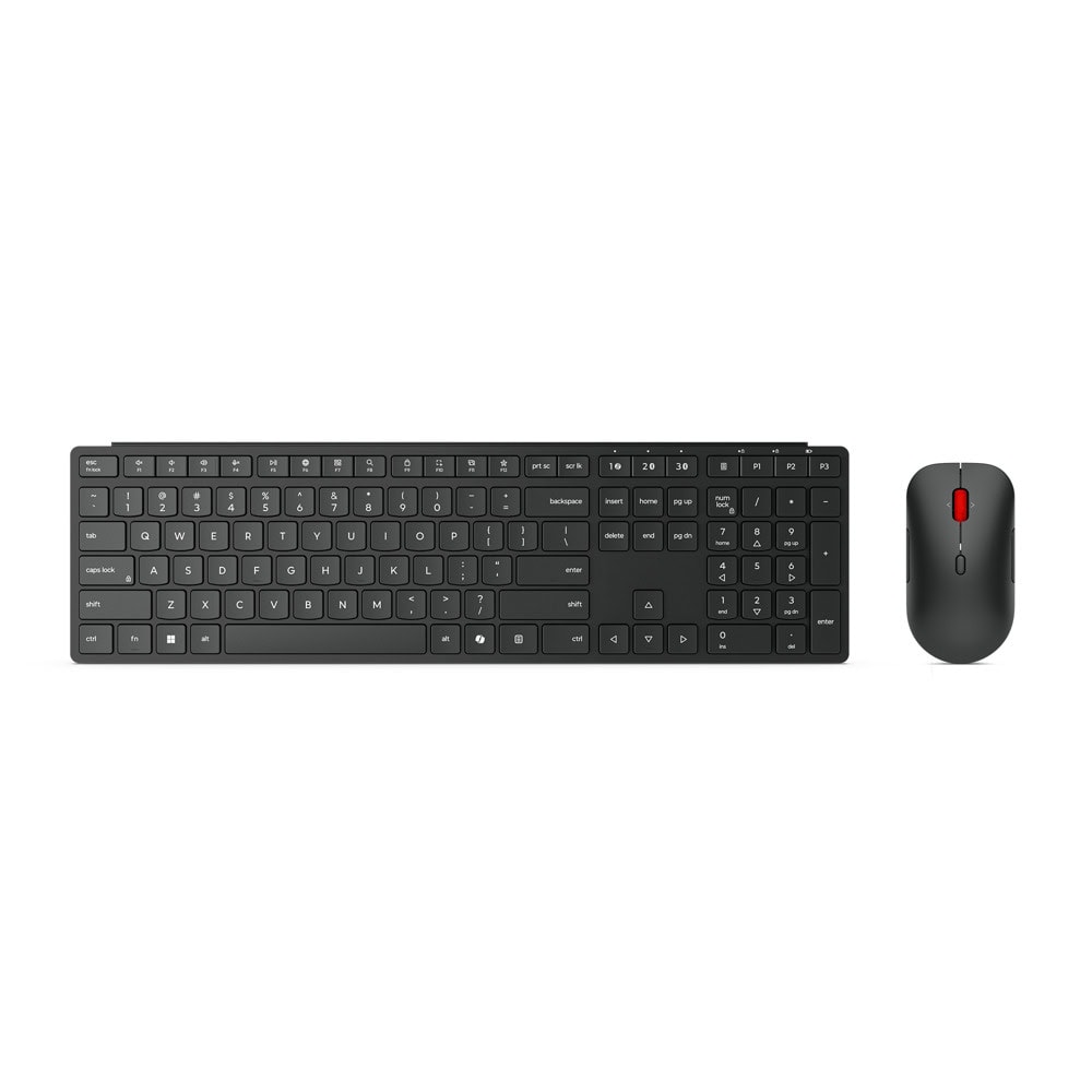Комплект клавиатура и мишка Lenovo Wireless Multi-Mode Pro Combo 6000-Bulgarian
