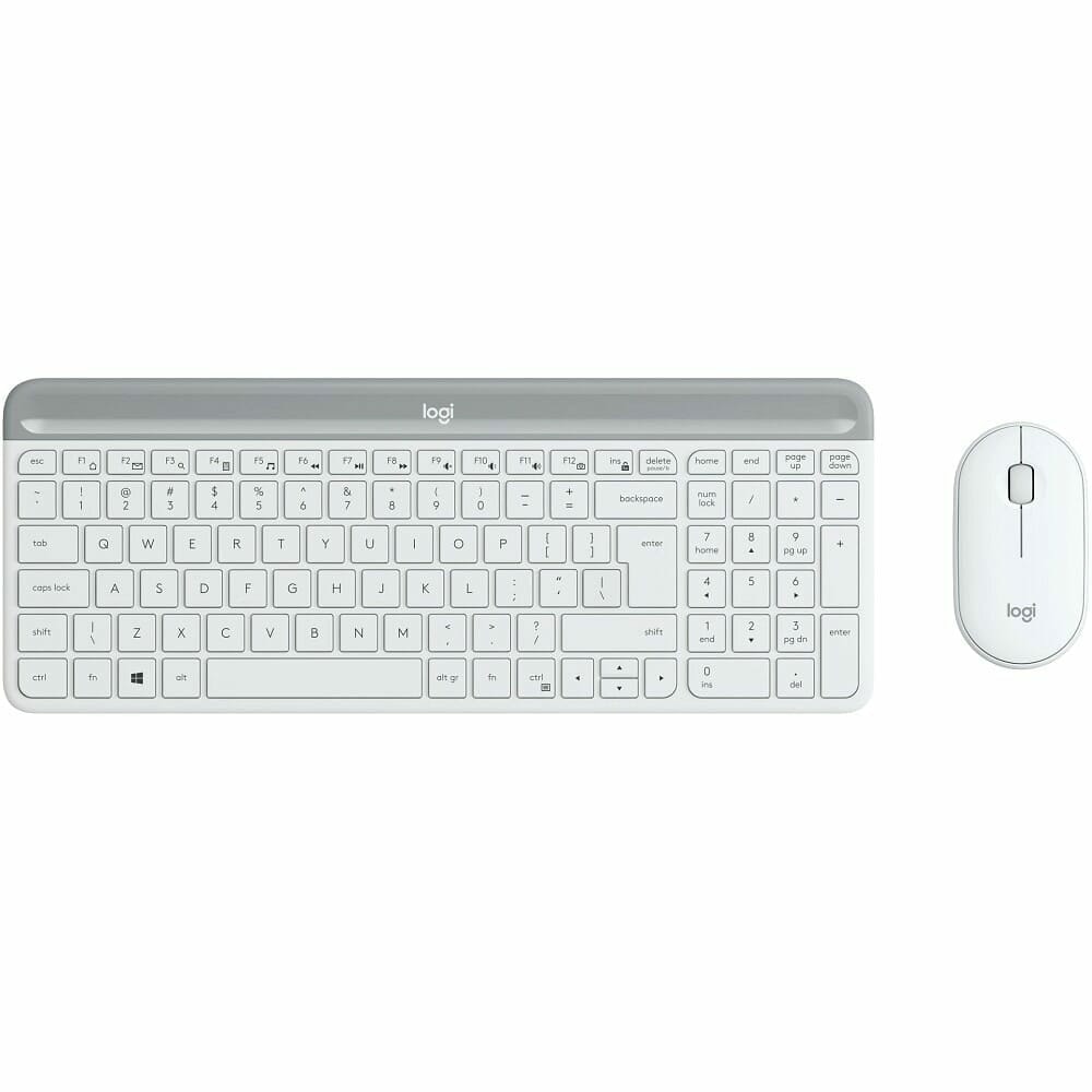 Комплект клавиатура и мишка Logitech Slim Combo MK470