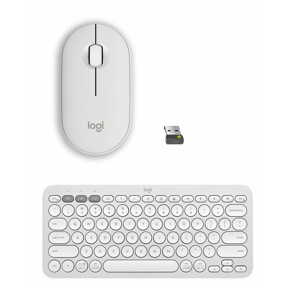 Комплект клавиатура и мишка Logitech Pebble 2 Combo (K380s + M350s) (920-012240)