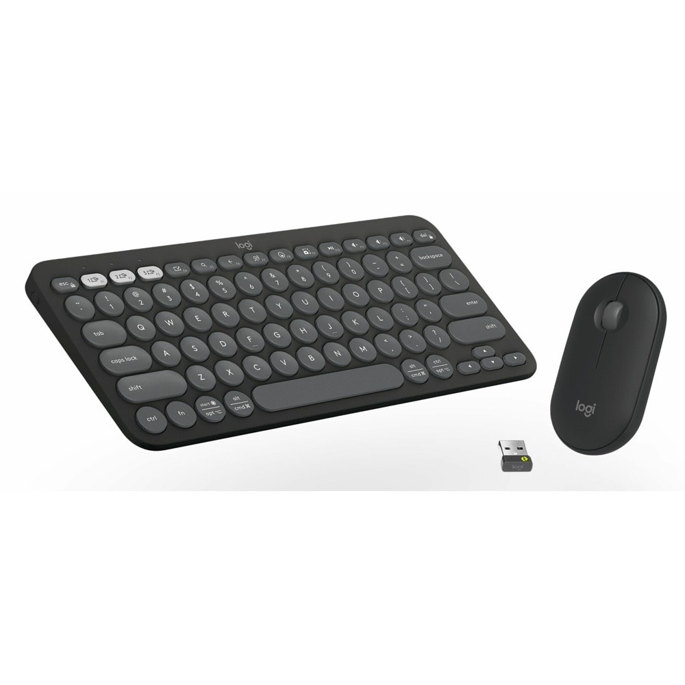 Комплект клавиатура и мишка Logitech Pebble 2 Combo K380s + M350s (920-012239)