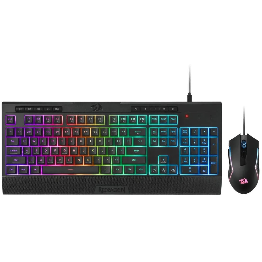 Комплект клавиатура и мишка Redragon S151W Gaming Essentials