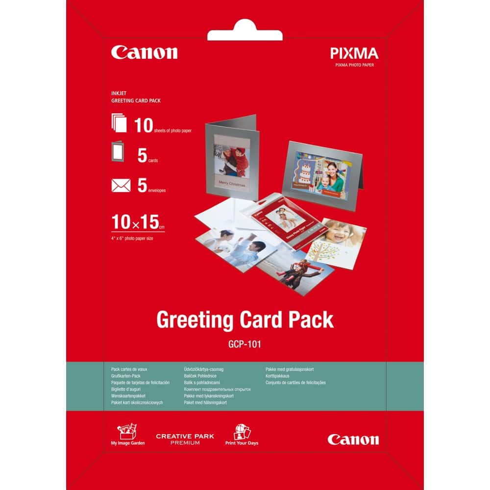 Фотохартия Canon Greeting Card Pack (GCP-101)