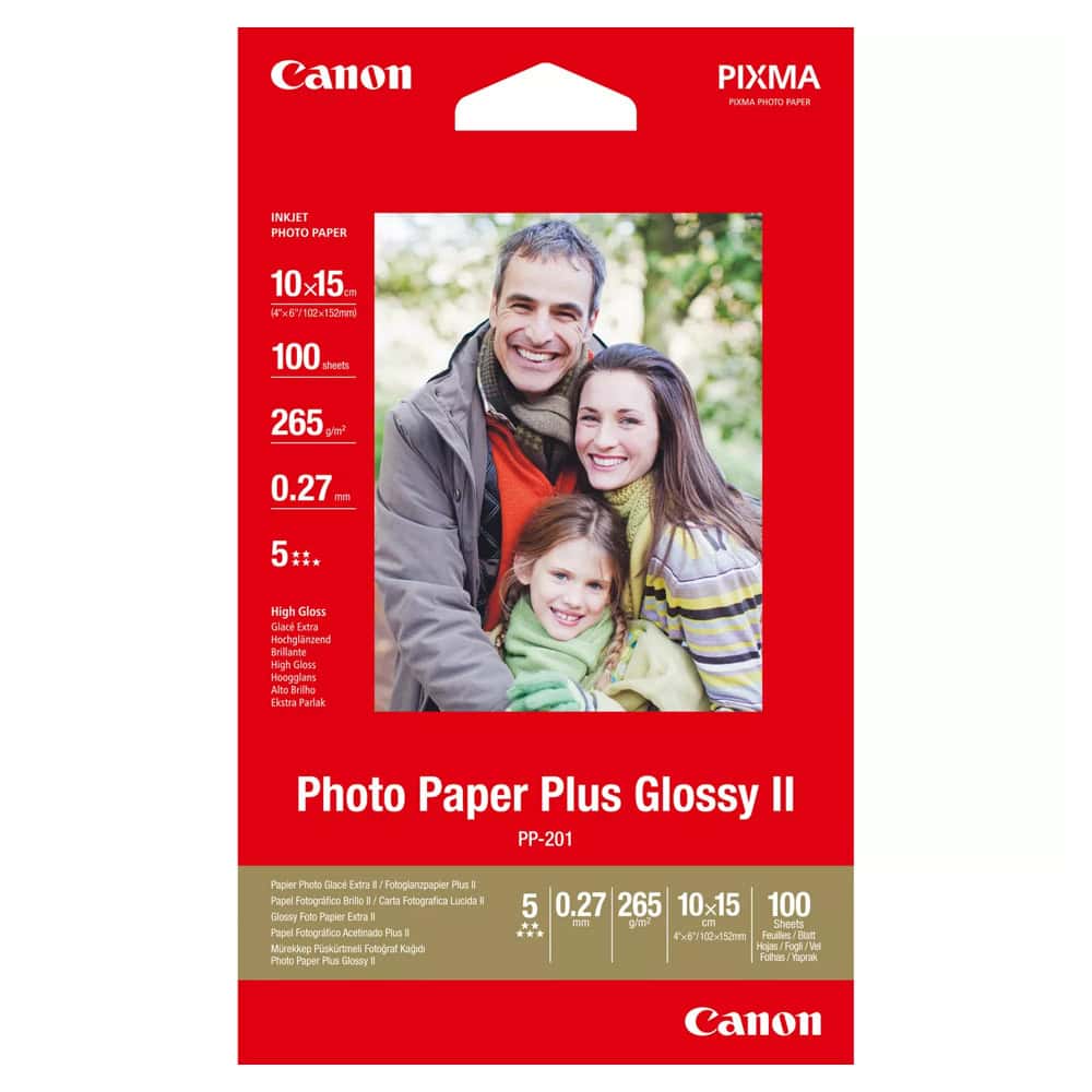 Фотохартия Canon Plus Glossy II PP-201