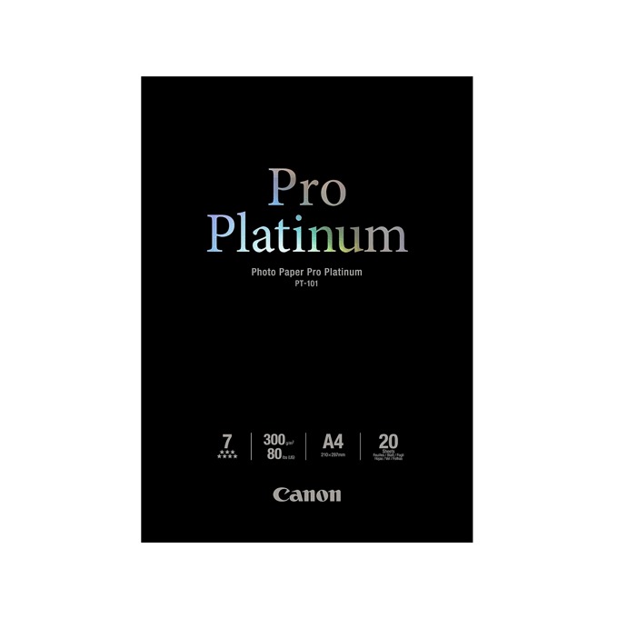 Фотохартия Canon Pro Platinum PT-101 за InkJet A4 принтери