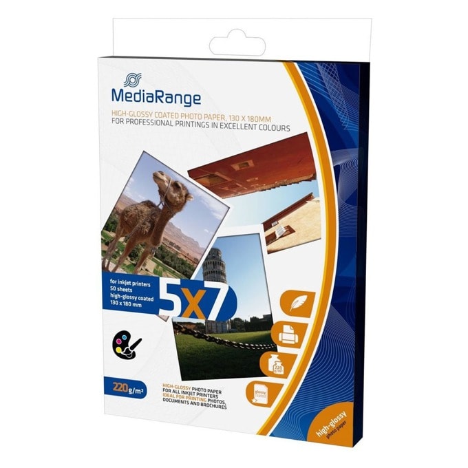 Фотохартия MEDIARANGE GLOSSY
