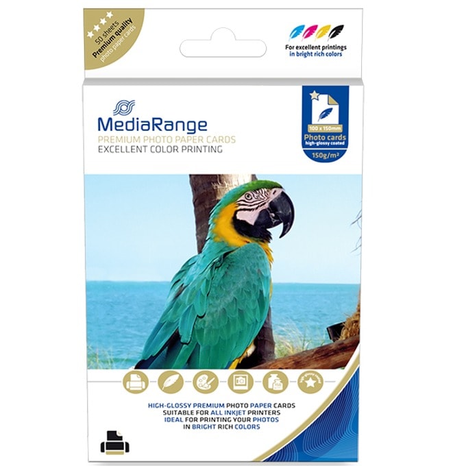 Фотохартия MEDIARANGE GLOSSY