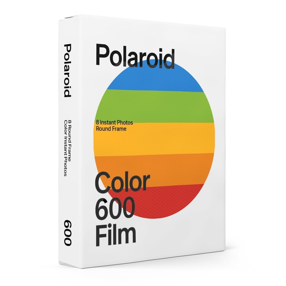 Фотохартия Polaroid Color film for 600 - Round Frame