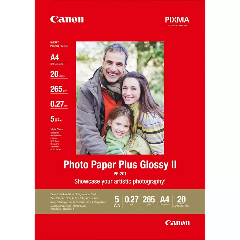 Фотохартия Canon Plus Glossy II PP-201