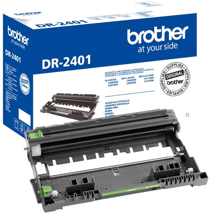 Барабан за Brother DCP-L2512D/DCP-L2532DW/DCP-L2552DN/HL-L2312D/HL-L2352DW/HL-L2372DN/MFC-L2712DN/MFC-L2712DW/MFC-L2732DW- Black - P№ DR-2401 - заб.:12 000k