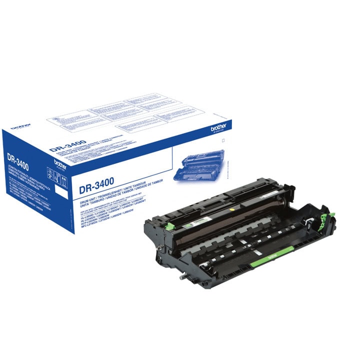 Барабан за Brother HL-L5000D/HL-L5100DN/HL-L5100DNT/HL-L5200DW/HL-L5200DWT - Black - P№ DR-3400 - заб.:30 000k