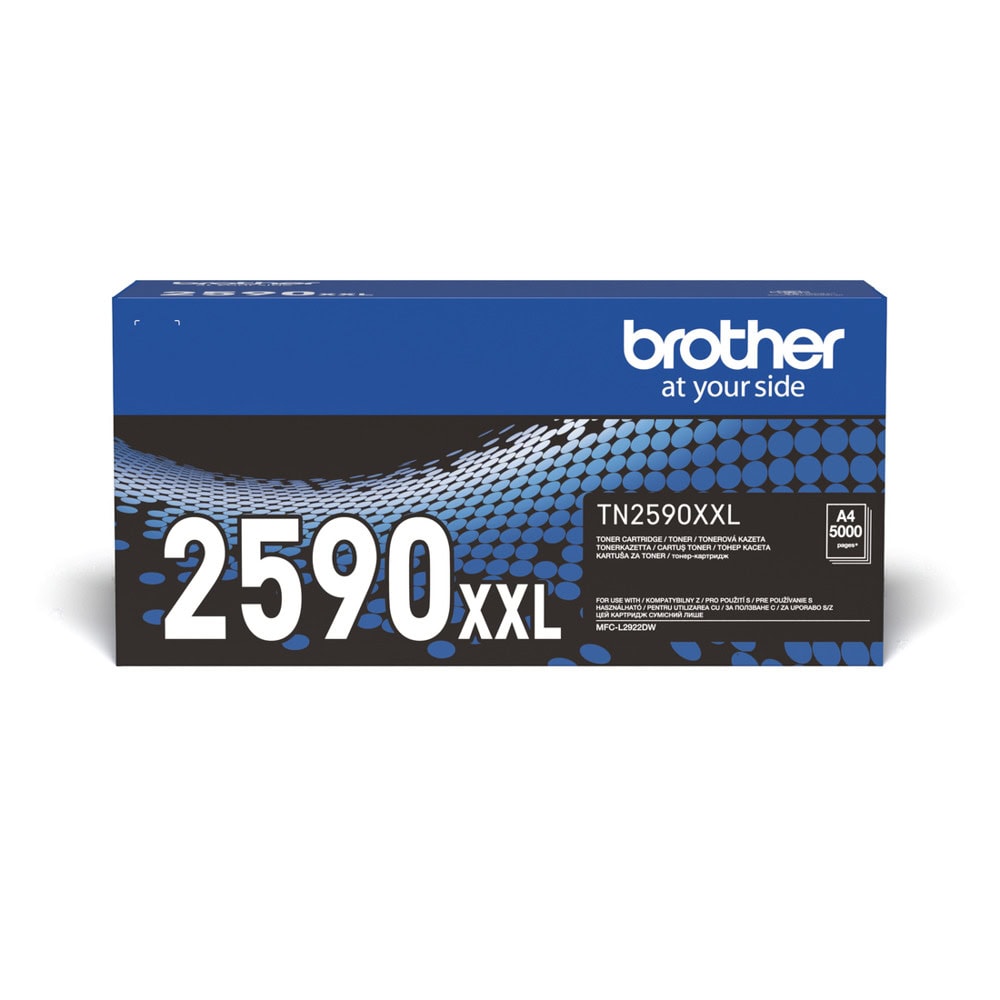 Тонер касета за Brother MFC-L2922DW - Black - TN2590XXL - Brother - Оригинална
