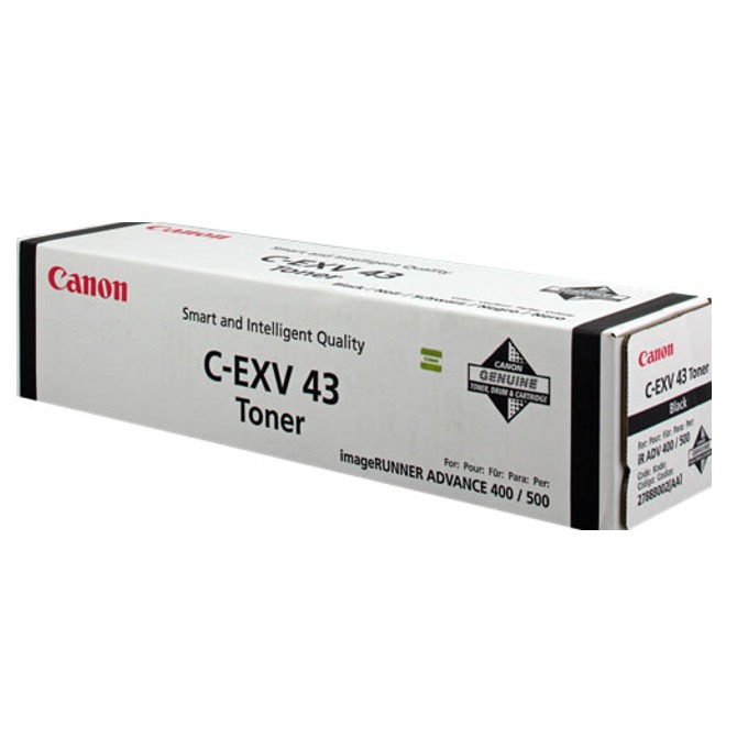 Касета за Canon imageRUNNER ADVANCE 400i/500i - Black - C-EXV43 - заб.: 15 200k
