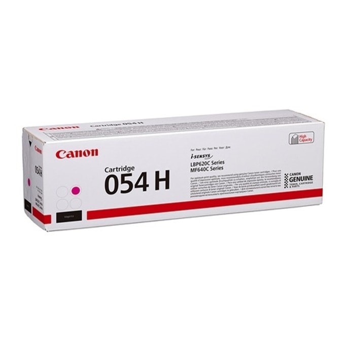Касета за CANON i-SENSYS LBP620C series/i-SENSYS MF640C Series - Magenta - CRG-054H M - 3026C002AA - Заб.: 2300 брой копия