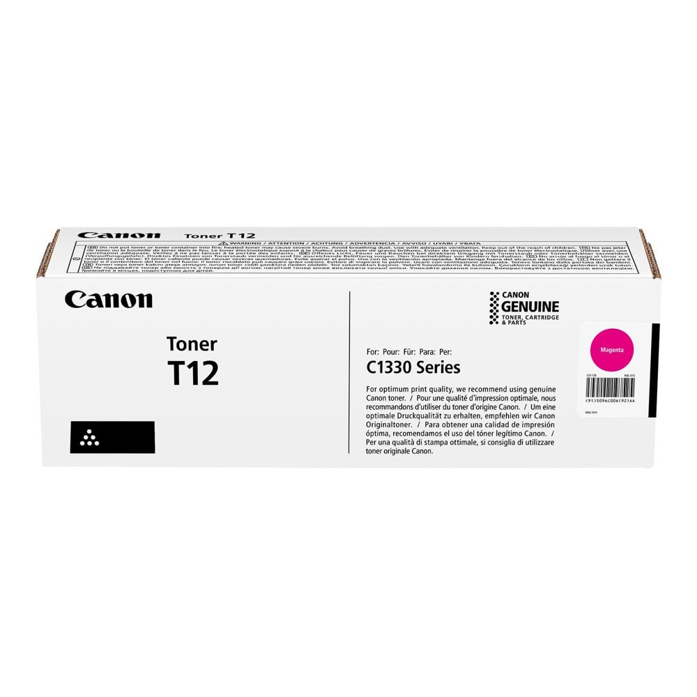 Тонер касета за Canon C1330 Series - Magenta - 5096C006AA - Canon T12 - Оригинална