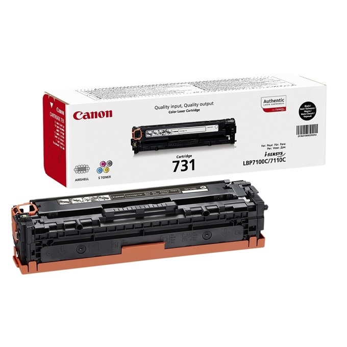 Касета за Canon i-Sensys LBP7100C/LBP7110C - Black - CRG-731BK - P№ 6272B002 - Заб.: 1 400k