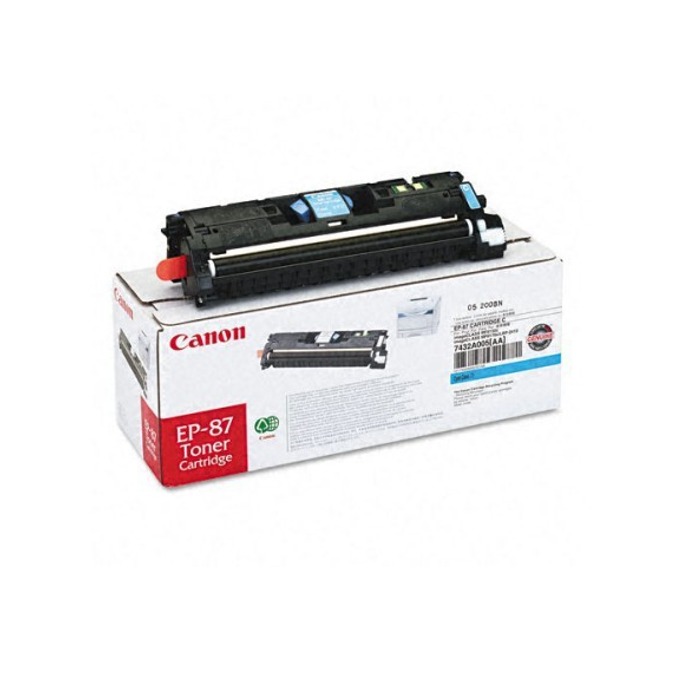 Касета за Canon LBP-2410 Series - Cyan - EP-87 - Заб.: 4 000k