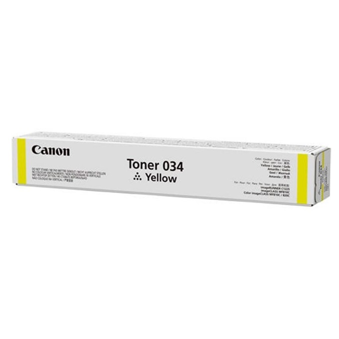 Касета Canon Toner 034 за Canon imageRUNNER C1225/C1225iF - Yellow - P№ CF9451B001AA - Заб.: 7300k