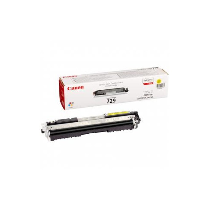 Касета за Canon LBP 7018C/LBP7010C - Yellow - P№ CRG-729Y - CR4367B002 - Заб.: 1 000k