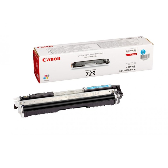 Касета за Canon LBP 7018C/LBP7010C - Cyan - P№ CRG-729C - CR4369B002 - Заб.: 1 000k